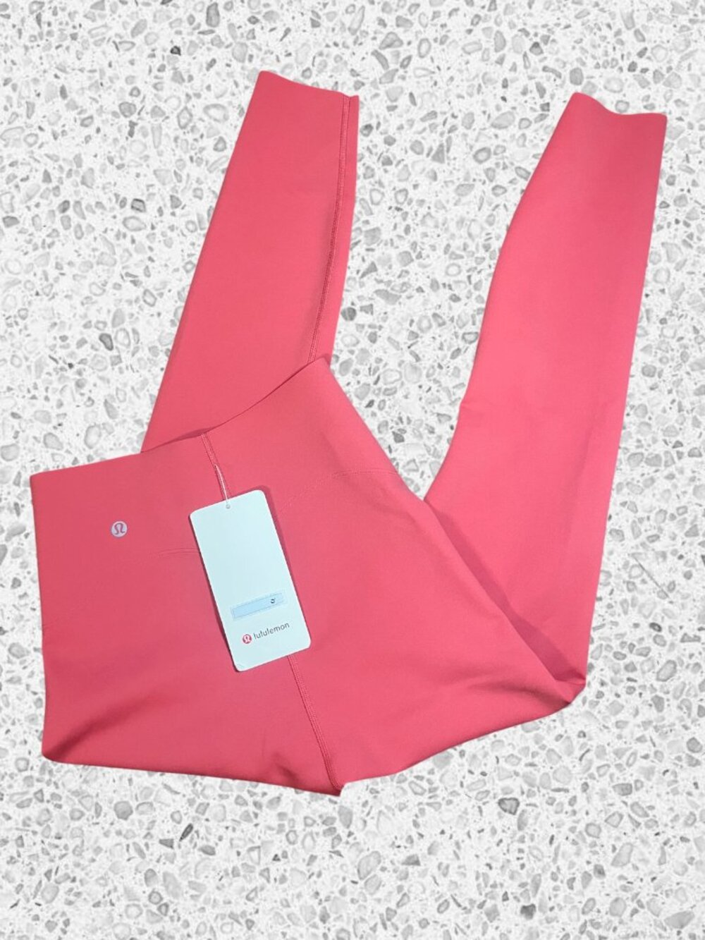 🌟 Lululemon Glow Up Super-High-Rise Tight 25" - NWT - Desert Red - Size 6 ❤️